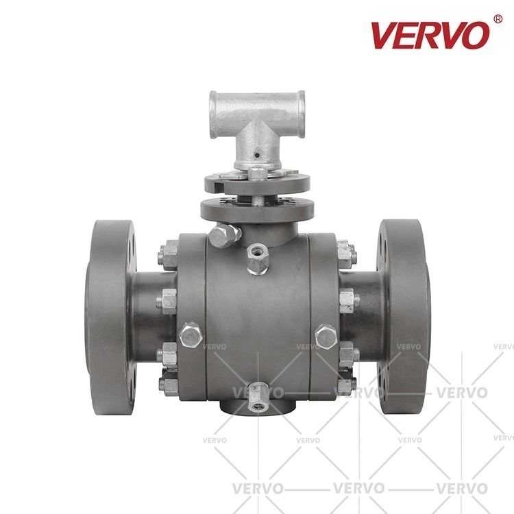 3/4 1/2in 2 Inch 4 Inch 2 Piece 3 Api 608 Trunnion Ball Valve Double Block And Bleed DBB